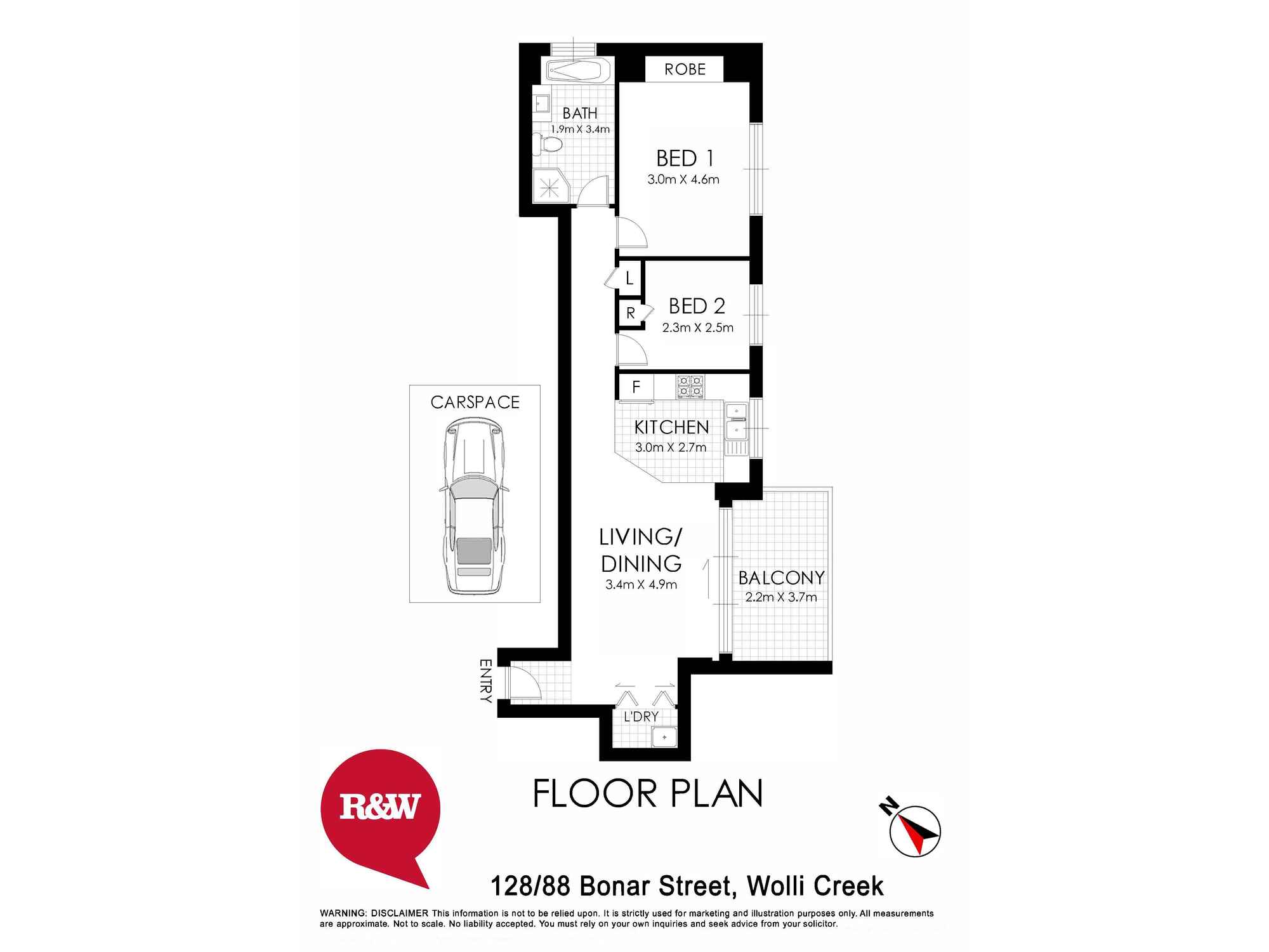 128/88 Bonar Street Wolli Creek 128/88 Bonar Street Wolli Creek