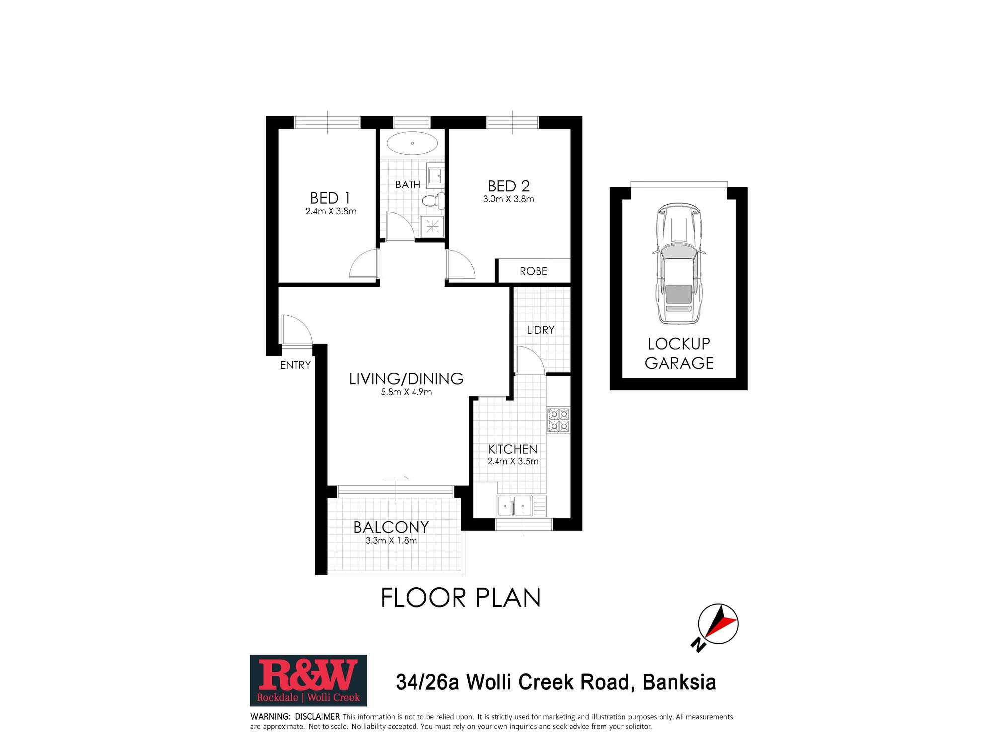 34/26a Wolli Creek Road Banksia 34/26a Wolli Creek Road Banksia