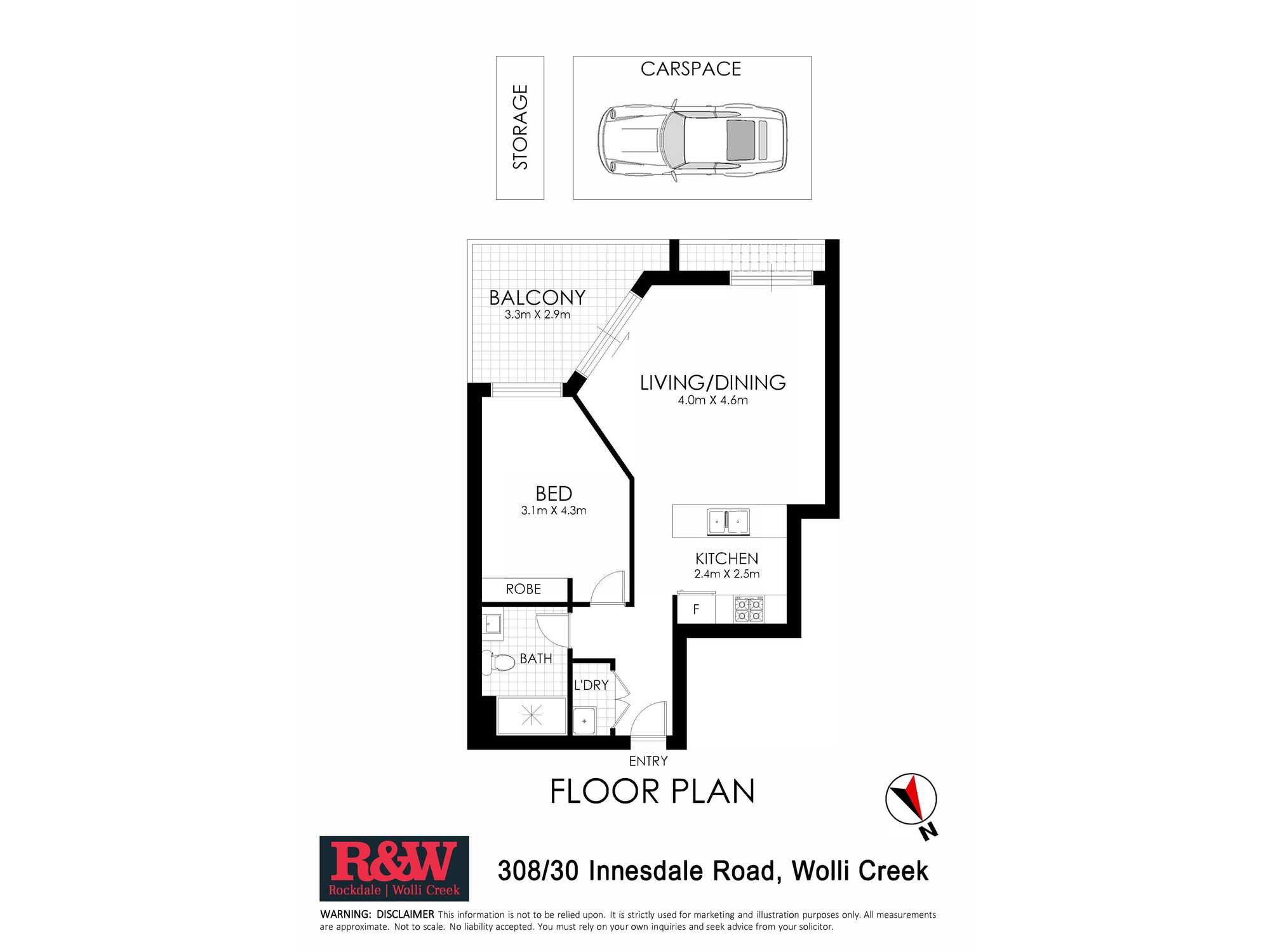 308/30 Innesdale Road Wolli Creek 308/30 Innesdale Road Wolli Creek