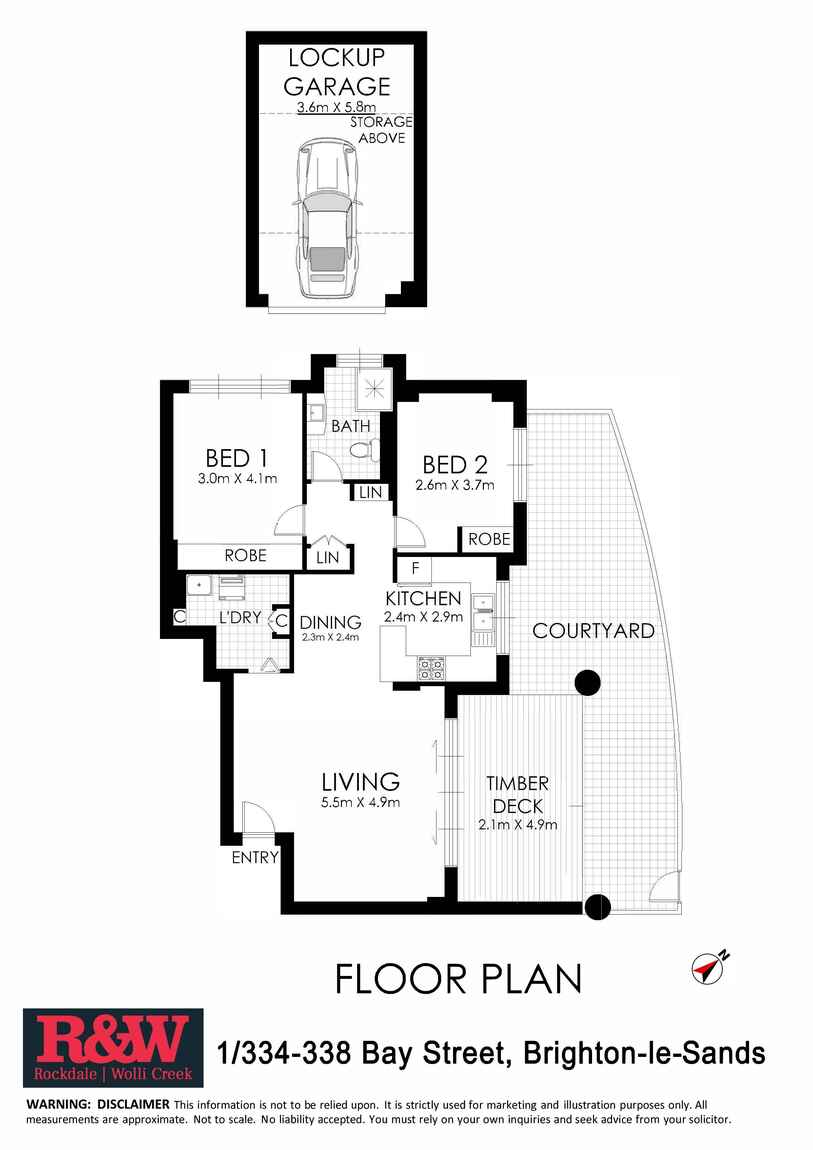 1/334-338 Bay Street Brighton-Le-Sands