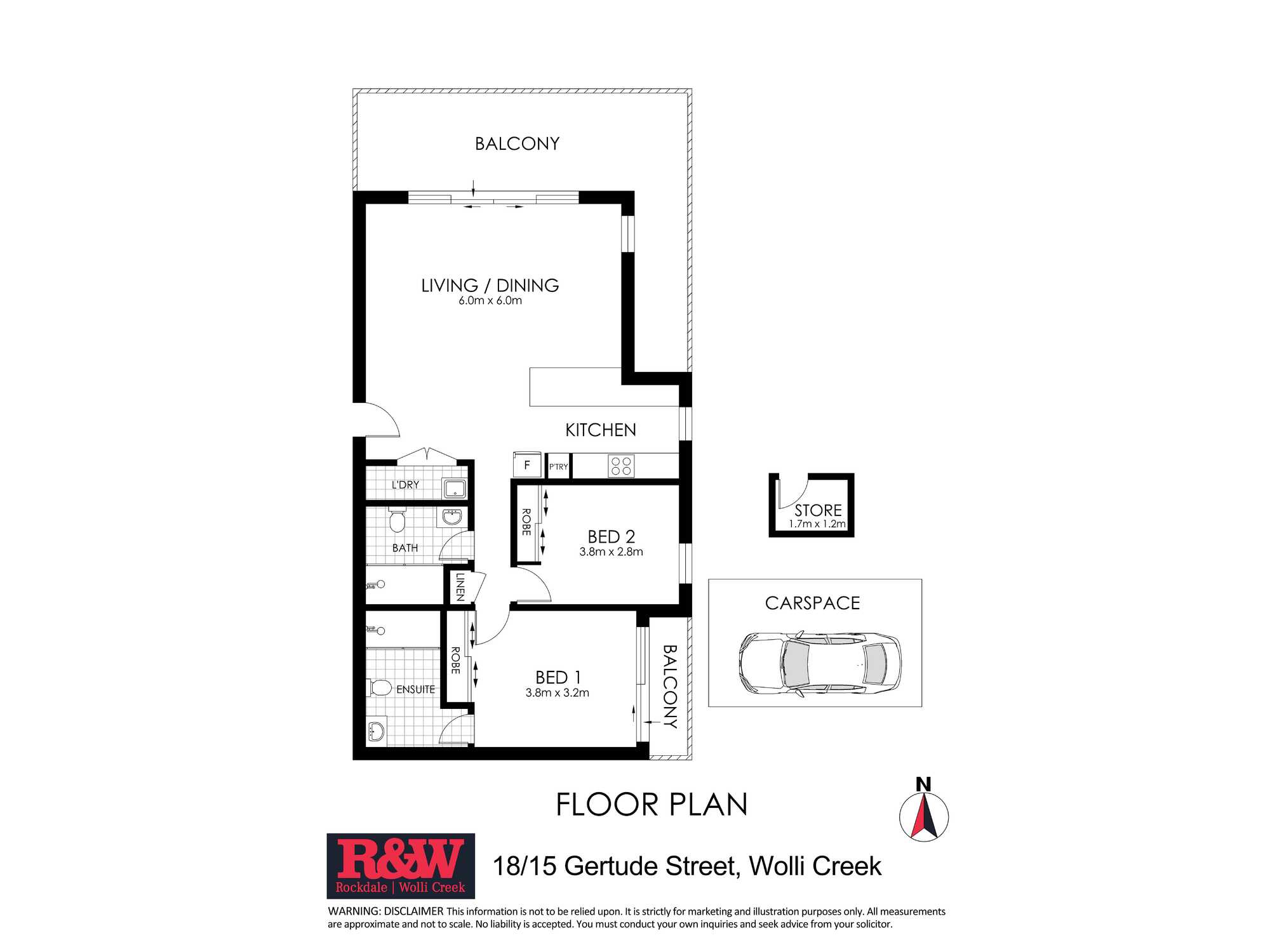 18/15 Gertrude Street Wolli Creek 18/15 Gertrude Street Wolli Creek