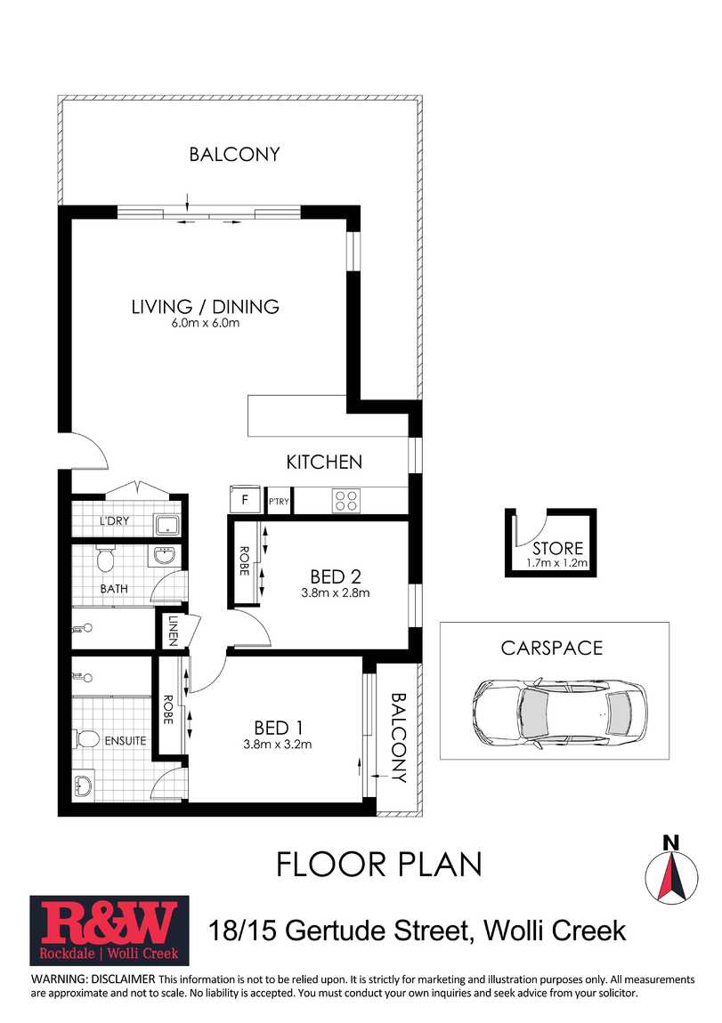 18/15 Gertrude Street Wolli Creek 18/15 Gertrude Street Wolli Creek