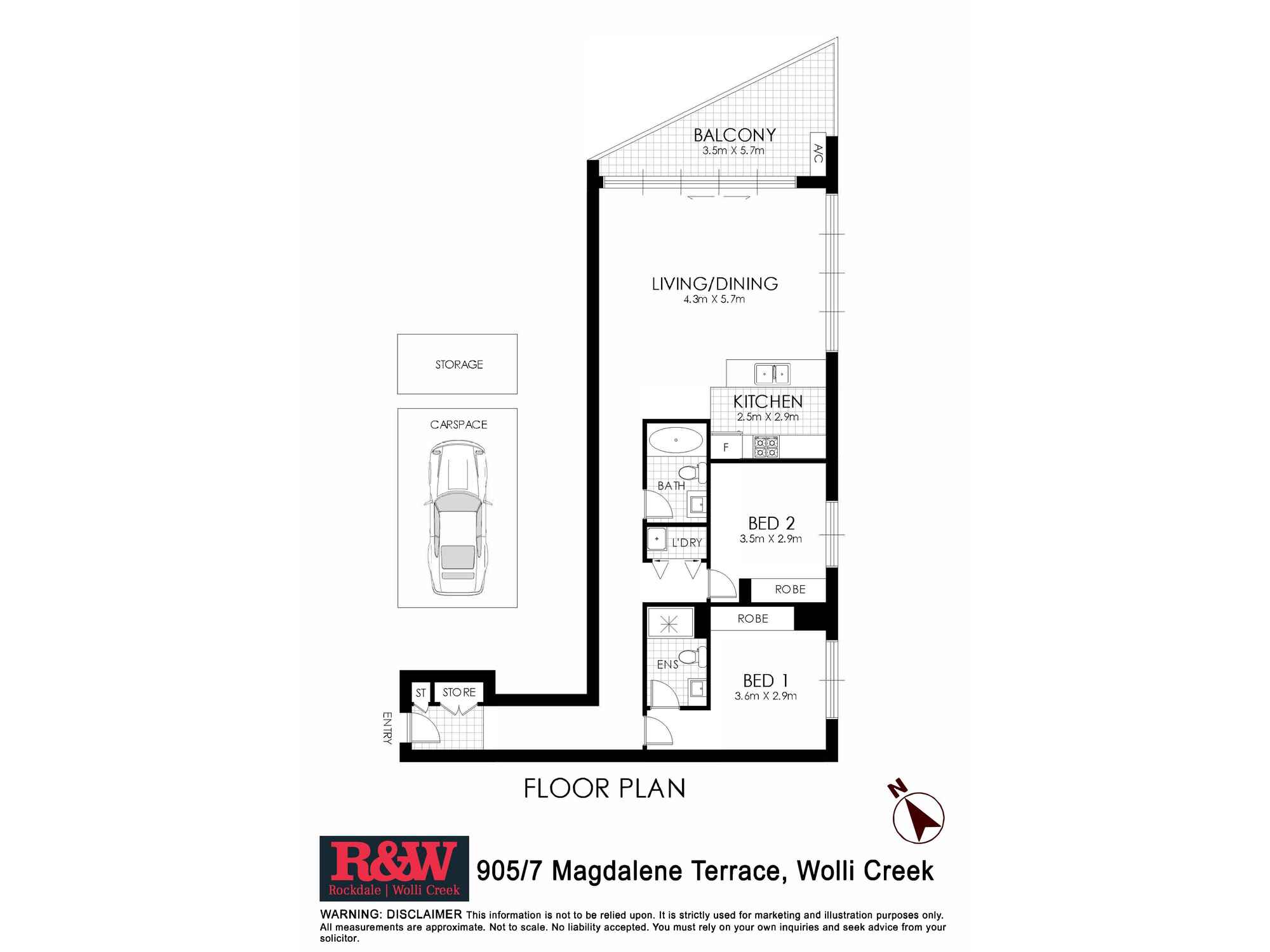 905/7 Magdalene Terrace Wolli Creek 905/7 Magdalene Terrace Wolli Creek
