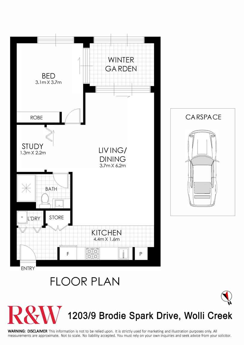 1203/9 Brodie Spark Drive Wolli Creek 1203/9 Brodie Spark Drive Wolli Creek
