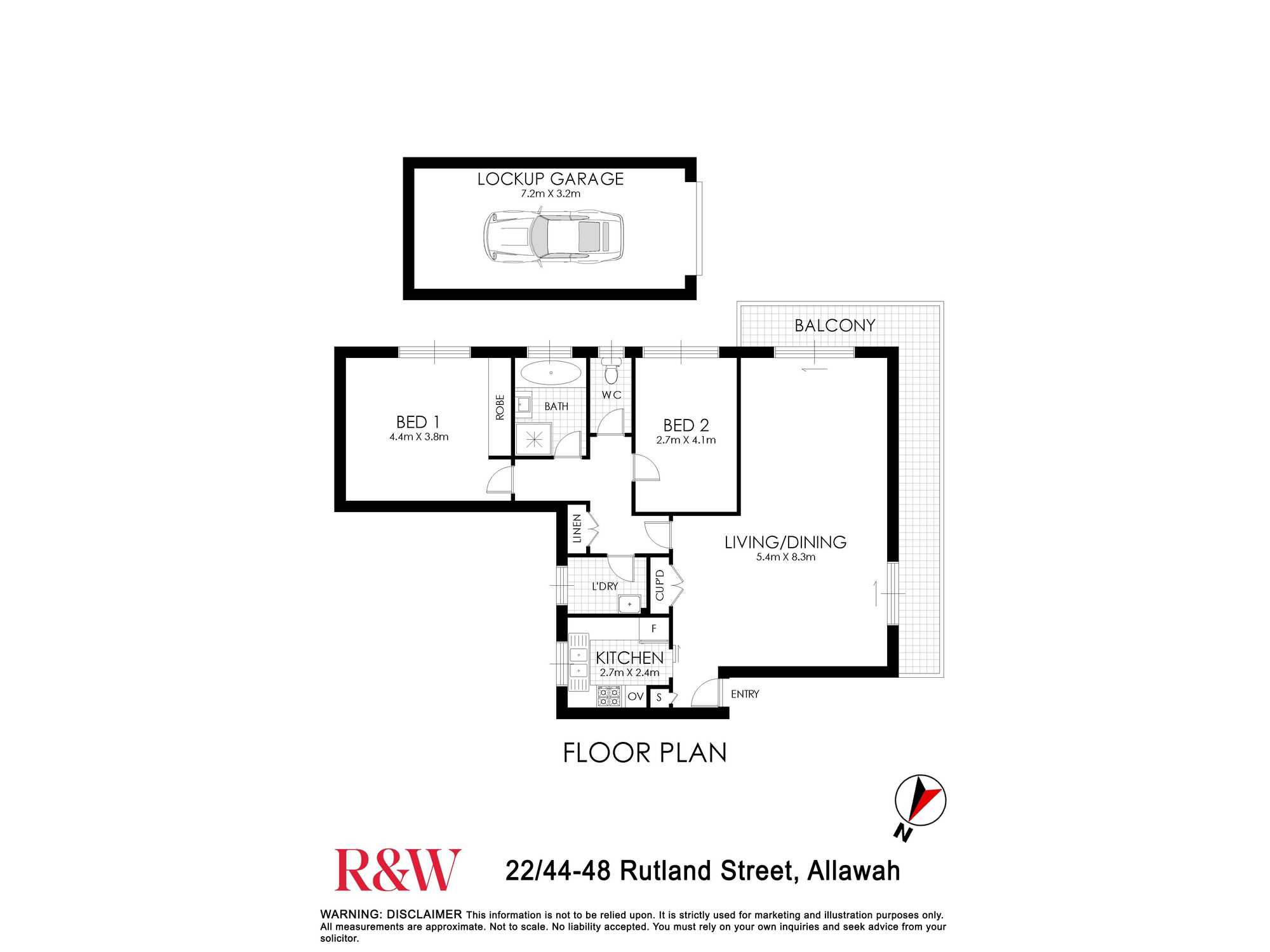 22/44 Rutland Street Allawah