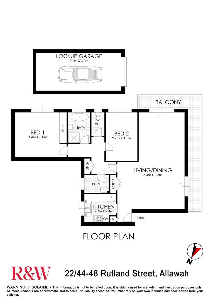 22/44 Rutland Street Allawah