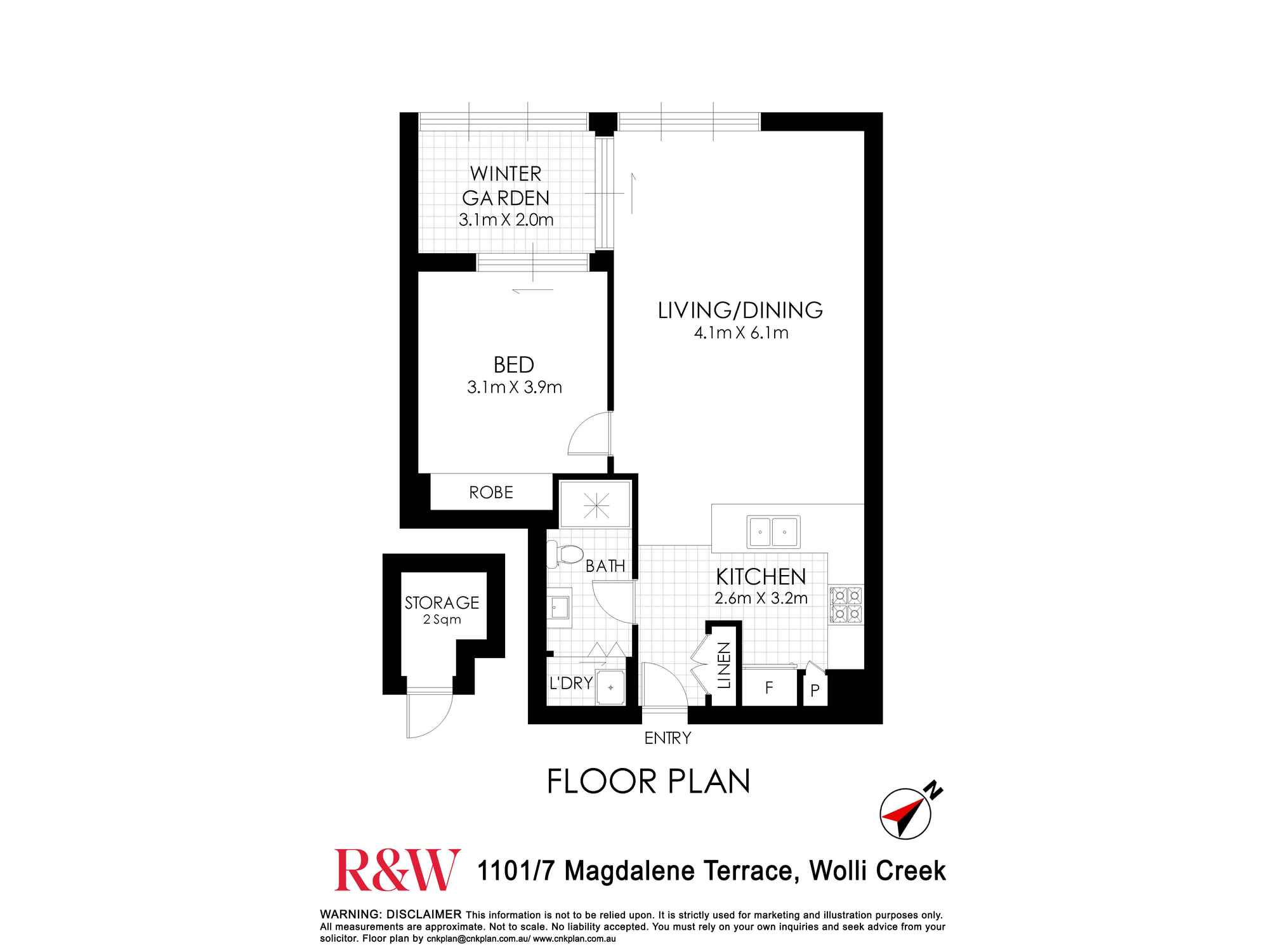1101/7 Magdalene Terrace Wolli Creek