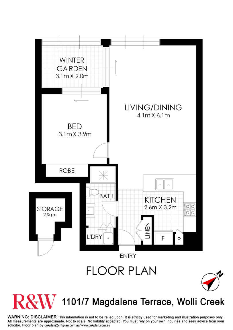 1101/7 Magdalene Terrace Wolli Creek